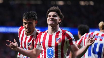 Bild: Manu Fernandez/AP/dpa
Um Álvarez ist ein heißer Wechsel-Poker entbrannt. (Archivbild)
