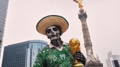 Bild: Moises Castillo/AP/dpa
Zum dritten Mal startet eine WM in Mexiko-Stadt.