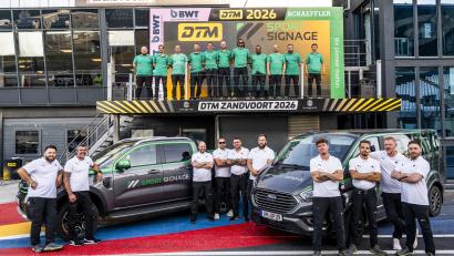 Bild: Gruppe C Photography
Sport Signage aus Amberg wird offizieller Partner der DTM.