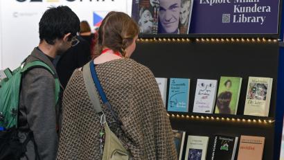 Bild: Arne Dedert/dpa
Gastland der Frankfurter Buchmesse: Tschechien. (Archivbild)