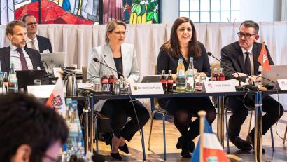 Bild: Markus Scholz/dpa
Ergebnisse der Konferenz werden am Freitag erwartet.