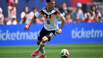 Bild: Federico Gambarini/dpa
Über 90 Minuten Joshua Kimmich. (Archivbild)