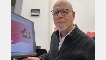 Bild: Martin Hauk
Martin Hauk vom Kreismedienzentrum hat die App Maple Tales für den Landkreis initiiert.