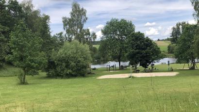Bild: Werner Robl
Der hauptsächlich vom Grenzbach gespeiste Erlenweiher und dessen Uferfläche in Thumsenreuth sind sehr beliebt. Sorgen bereiten dort die Hunde.