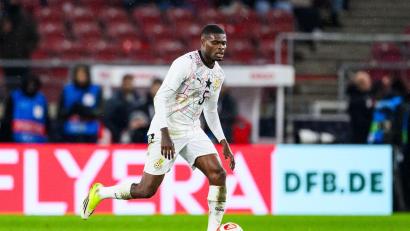 Bild: Tom Weller/dpa
Thomas Partey verpasst Ghanas Auftaktspiel gegen Panama. (Archivbild)