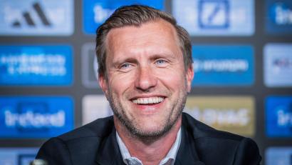 Bild: Andreas Arnold/dpa
Markus Krösche soll auf dem Zettel von Mailand stehen. (Archivbild)