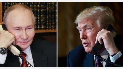 Bild: Mikhail Metzel/Pool Sputnik Kremlin/AP/dpa
Anlässlich des 80. Geburtstages von Donald Trump hat Kremlchef Wladimir Putin in Washington angerufen. (Archivbild)