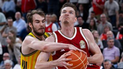 Bild: Sven Hoppe/dpa
Auch das zweite Finalspiel der Basketball-Bundesliga steigt im Münchener SAP Garden.