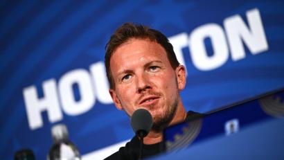 Bild: Tom Weller/dpa
Der WM-Auftakt gegen Curaçao ist für Julian Nagelsmann angesichts der klaren Rollenverteilung wie ein DFB-Pokalspiel.