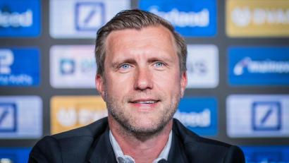 Bild: Andreas Arnold/dpa
Auf dem Sprung nach Mailand? Frankfurts Sportchef Markus Krösche. (Archivbild)