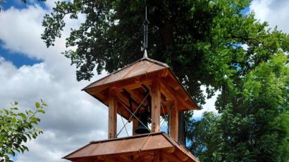 Bild: Wendelin Leiter
Der neue Glockenturm von Lämmershof.