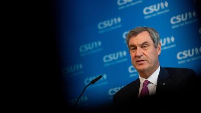 Bild: Sven Hoppe/dpa
CSU-Chef Markus Söder fordert Kompromissbereitschaft von allen Seiten.
