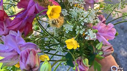 Symbolbild: Evi Wagner
Wir alle freuen uns über einen bunten Blumenstrauß.