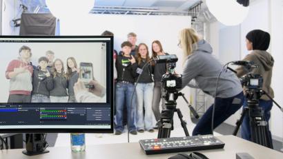 Bild: Christian Kreil/Jugendmedienzentrum T1
So sieht die Arbeit im Jugendmedienzentrum T1 aus