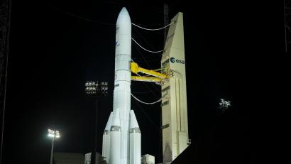 Bild: S. Corvaja/ESA/dpa
Am Bau von Ariane 6 waren gut ein Dutzend Länder beteiligt.