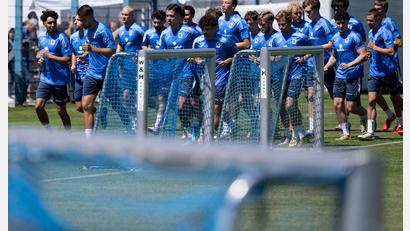 Bild: Sven Hoppe/dpa
Seit Montag läuft bei 1860 München wieder das Training.