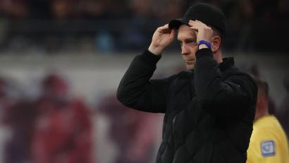 Bild: Jan Woitas/dpa
Ole Werner ist nicht mehr Trainer von RB Leipzig. (Archivbild)