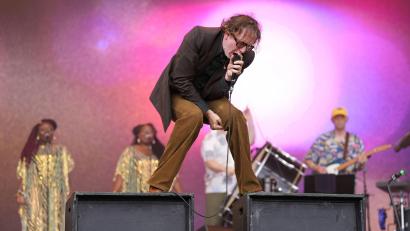 Bild: Scott A Garfitt/Invision/AP/dpa
Im Juni gibt Jarvis Cocker mit Pulp drei Konzerte in Deutschland.