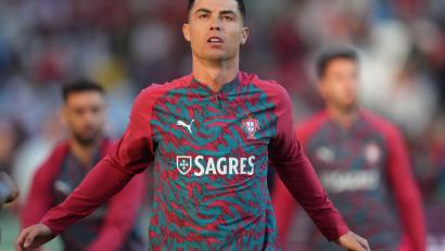 Bild: Armando Franca/AP/dpa
Ronaldo nimmt an seiner sechsten WM-Endrunde teil. (Archivbild)