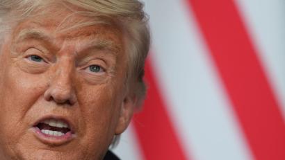 Bild: Julia Demaree Nikhinson/AP/dpa
Die Erwartungen an US-Präsidenten waren beim G7-Gipfel eher gering. Aber Donald Trump bracht sich konstruktiv ein.