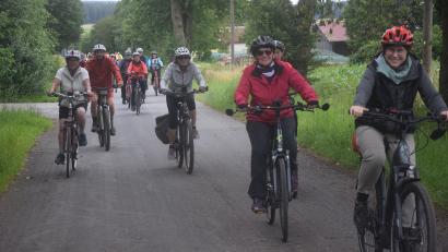 Archivbild: Ernst Frischholz
Impressionen von der NEW-Radltour aus dem Jahr 2024. Am 5. Juli findet die Veranstaltung erneut statt.