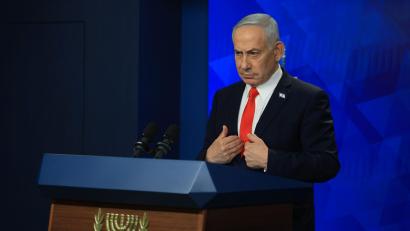 Bild: Ronen Zvulun/Pool Reuters/AP/dpa
Das Verhältnis Israels zu seinem wichtigsten Verbündeten hat erheblichen Schaden genommen. (Archivbild)