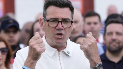 Bild: Peter Byrne/PA Wire/dpa
Steht Burnham schon in den Startlöchern?