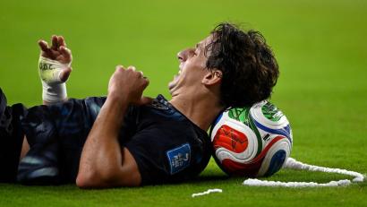 Bild: Eakin Howard/AP/dpa
Besiegelte das WM-Aus der Türkei mit seinem Siegtor: Matías Galarza.