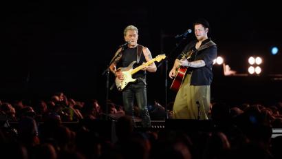 Bild: Gregor Fischer/dpa
Oerding und Maffay bringen im Oktober ein gemeinsames Album heraus.
