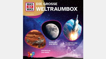 Bild: Tessloff
Spannendes Wissen zum Thema Weltraum in drei Hörspielen.