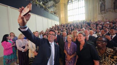 Bild: Yui Mok/PA Wire/dpa
Andy Burnham: der nächste britische Premier?