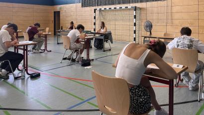 Bild: Alexandra Wittke
Die Schüler der Talentklasse der Realschule im Stiftland haben mit den Abschlussprüfungen begonnen.