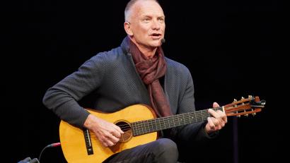 Bild: Georg Wendt/dpa
In diesem Jahr ist Sting mit seinem Musical und mit seiner Band auf Tournee. (Archivbild)