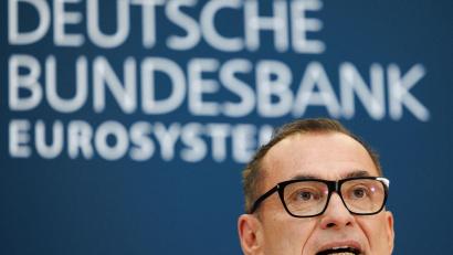 Bild: Hannes P. Albert/dpa
Bundesbank-Präsident Joachim Nagel sieht Grund zur Hoffnung für die deutsche Wirtschaft. (Archivbild)