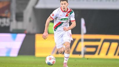 Bild: Harry Langer/dpa
Trägt auch in der kommenden Saison das FCA-Trikot: Yannik Keitel. (Archivbild)