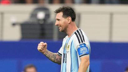 Bild: Tony Gutierrez/AP/dpa
Lionel Messi ist nun alleiniger WM-Rekordtorschütze.