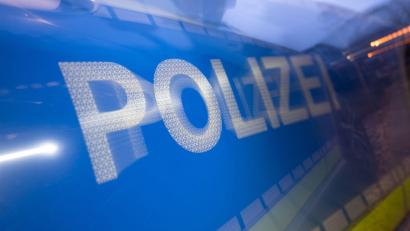 Bild: Marijan Murat/dpa
Nach der Landung krachte der Mercedes gegen einen Baum.