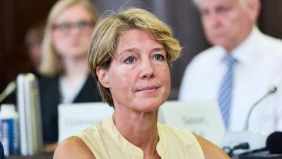 Bild: Georg Wendt/dpa Pool/dpa
Seit fast einem Jahr steht die Unternehmerin Christina Block vor Gericht.