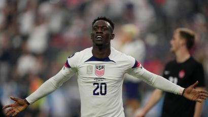 Bild: John Locher/AP
Die Geschichte von Folarin Balogun hätte auch in ein anderes Nationalteam führen können.