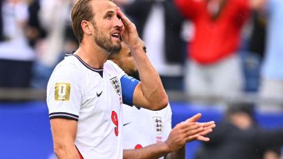 Bild: Tom Weller/dpa
Vergab in der Schlussphase eine Riesenchance: Englands Torjäger Harry Kane.