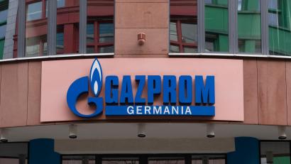 Bild: Paul Zinken/dpa
Gazprom Germania wurde 2022 verstaatlicht. (Archivbild)