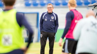 Bild: Georg Hochmuth/APA/dpa
Ralf Rangnick und Österreich wollen gegen Algerien auf Sieg spielen.