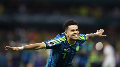 Bild: Ashtin Barker/AP/dpa
Luis Díaz bei der Fußball-WM.