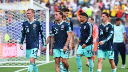 Bild: Jan Woitas/dpa
Groß war der Frust bei den deutschen Nationalspielern nach der Niederlage gegen Ecuador.
