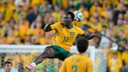 Bild: Eugene Hoshiko/AP/dpa
Australien hat die K.o.-Phase erreicht.