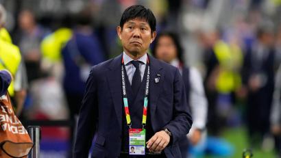Bild: Tony Gutierrez/AP/dpa
Hat großen Respekt, aber keine Angst vor Brasilien: Trainer Hajime Moriyasu