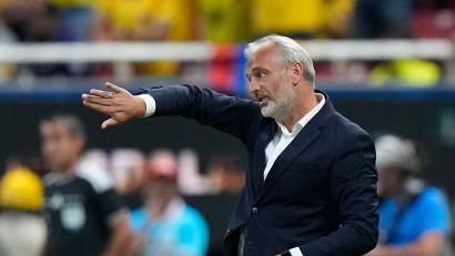 Bild: Fernando Llano/AP/dpa
Sebastien Desabre glaubt an einen afrikanischen Weltmeister. (Archivbild)