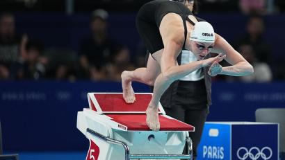 Bild: Michael Kappeler/dpa
Die Niederländerin Marrit Steenbergen ist neue Weltrekordlerin über 100 Meter Freistil. (Archivbild)