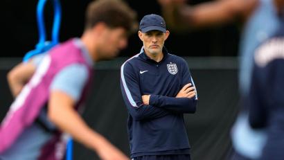 Bild: Charlie Riedel/AP/dpa
Thomas Tuchel ist seit Januar 2025 englischer Nationaltrainer.