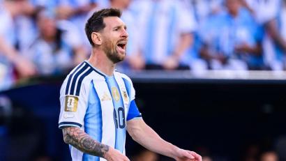 Bild: Tom Weller/dpa
Lionel Messi wird gegen Jordanien nicht von Beginn an spielen. (Archivbild)